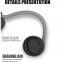 Accesorios de auriculares a prueba de agua BH528 Auricular de conducción ósea BT Auricular inalámbrico