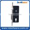 Privacy black powder coating mortise lock with solid lock body for wooden door