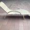 Commercial furniture durable sun loungers PE rattan sling chair for outdoor