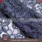 Chinese Factory Custom Pattern Deep Blue Water Soluble Lace for Lady Dress