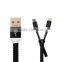 Latest Product Mobile Accessories 2 in 1 Zipper USB Cable for iphone and Micro