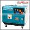 KINGCHAI Power three phase portable noiseless camping diesel generator digital display panel double meters 5kva/5kw