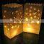 Safe Paper Lantern Candle Bag For Wedding Party Decoration Tea Light Candle Bag