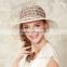 Kenmont branded promotional borsalino paper straw hat