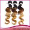 cheap wholesale top quality human hair weave Ombre Human Hair Extension Brazilian Ombre Hair Weave