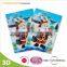 2015 3d christmas greeting card for kids