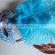 Wholesale Cloth Trim Big Ostrich Feather Mask For Bachelorette Party Supplies
