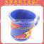 Soft PVC 3d handle plastic cup mug