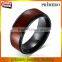 Man's Tungsten Carbide Wedding Rings Top Quality Engagement Wood Desig