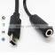 Multi application mini usb to aux cable