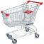 Trade Assurance hot selling metal grocery cart, 4 wheel carts, metal cart wheels