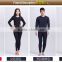 men and women lovers with cashmere gold thermal underwear sets Youth long johns