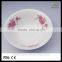 4.5", 6" Whiteor Decal Ceramic Bowl