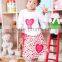 2015 persnickety baby girls valentines day outfits,long sleeve heart applique top and polk dot skirt set