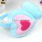 Factory wholesale heart-shaped earmuffs for girls and lady