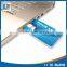 Best promotional super thin credit card usb flash drive with 2 side logo print