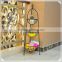 3 tier metal display sundries stand fruit basket for home deco