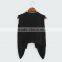 New design black short sleeveless denim jacket outdoor women denim vest