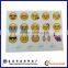 Funny high gross paper stickers for children