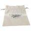 Wholesale plain canvas drawstring cosmetic bag