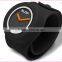 multi colors gents silicone slap watch for men water resistant with slap straps