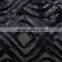 attractive design PU leather strips indian embroidered lace fabric