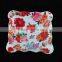 flower dessert plates
