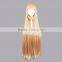 Wholesale Hot Anime Himouto! Umaru-chan Himoto! Wig Light Orange Long Straight Wigs Umaru Doma Cosplay Wig Party Costume Hair