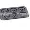 FDA, LFGB Approved Carbon Steel Non-stick Cake Pans of Muffin Pan with 6 Cups