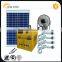 2016 new products portable solar home lighting system with led bulb