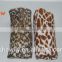 pet leopard tiger printing double layer fleece thick soft blanket mat bed winter warm paw emboidery