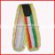 130*14cm red white green polyeser sports Scarf