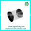 plastic cyinder transparent package bottle tube with cap