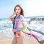 Fashion scarf 2016 peony printed multi wear beach dress