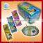 Fruit stick candy with Football star 3D puzzle card