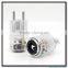 OEM/ODM Rhodium Plated Clear Audio Grade EU Male Power Plug+ IEC Female Plug Connector For audio