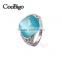 Fashion Jewelry Zinc Alloy Cat-eye Stone Ring Ladies Wedding Party Show Gift Dresses Apparel Promotion Accessories