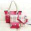 Western Styles 3pcs in 1 Cheap Price Tote Woman Handbag Set