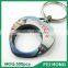 China Maker bulk cheap custom printing token souvenir gift metal keyring