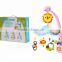 Battery Operated Baby Bed Bell Toy 618A-7A New Product Plastic Baby Mobile Bell Toys Baby Bed Bell Toys with Music