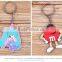 custom made rubber soft pvc keychain wholesale