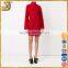 RED panel detail woman trench coat