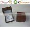 Yiwu custom velvet jewelry packaging box for bracelet/bangle/watch packaging box manufacturer