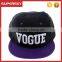 A-1397 New fashion cheap flat brim snapback cap hip hop snapback sports hat 3D embroidery custom snapback cap