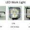 27w round Led Work Light for car boat motor tractor