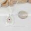 2015 wholesale islamic style 925 sterling silver ruby beads necklace