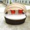 rattan sun bed outdoor furniture-rattan round bed round bed