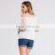 OEM summer new off shoulder latest fashion blouse design                        
                                                Quality Choice