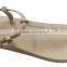 China Thong Plastic Flat Ladies Fancy Flat Sandal,PVC Fancy Sandals