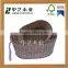 Cheap woven basket straw and willow beach basket straw basket